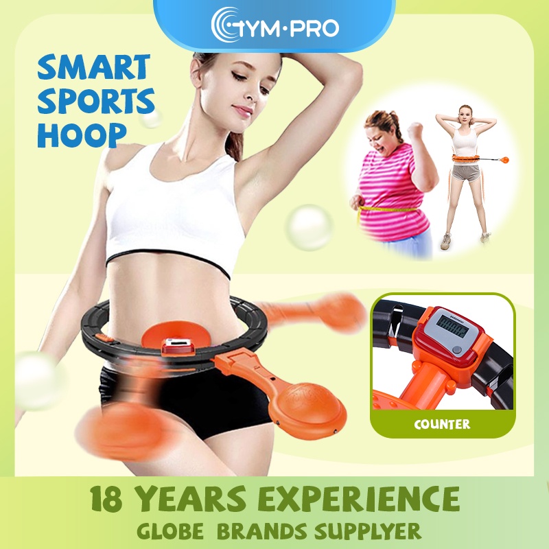 Vòng Lắc hula Thông Minh Kèm 4 Nút Thắt Mở Rộng Cho Tập Thể Dục Cardio