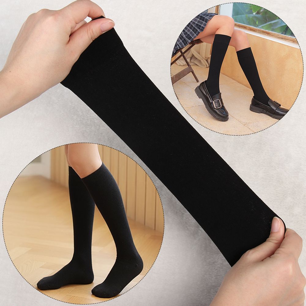 Vớ dài qua gối co giãn nhiều màu thời trang chất lượng cao cho nữ