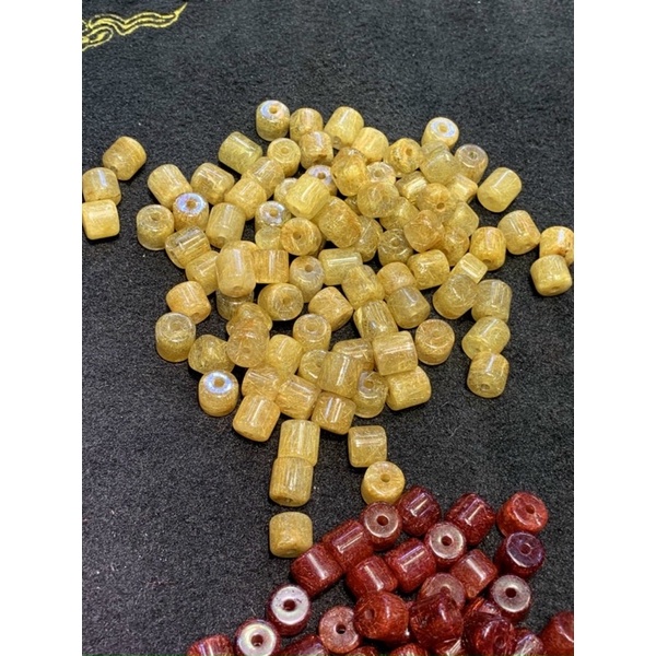 Lu thống mix vòng đeo tay TA tóc đỏ,tóc vàng,TA dâu Tây size 10,9mm