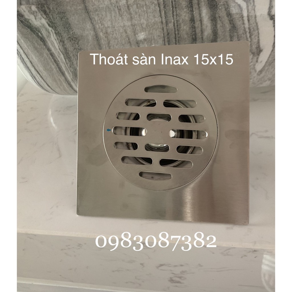 Thoát sàn inax 15x15cm