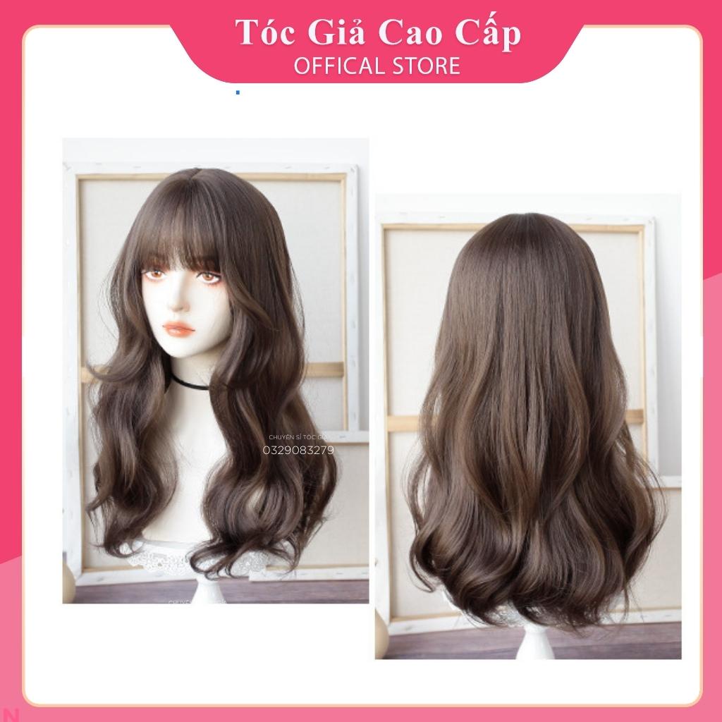 Tóc giả nguyên đầu 8140 bấm phồng, c0304