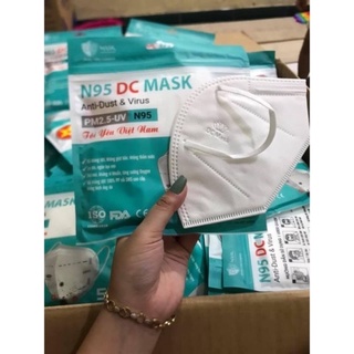 (Combo 50 cái ) Khẩu trang N95 DC MASK Kháng khuẩn