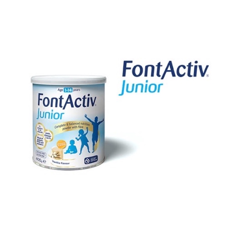 Sữa FontActiv Junior hộp 400g cho bé