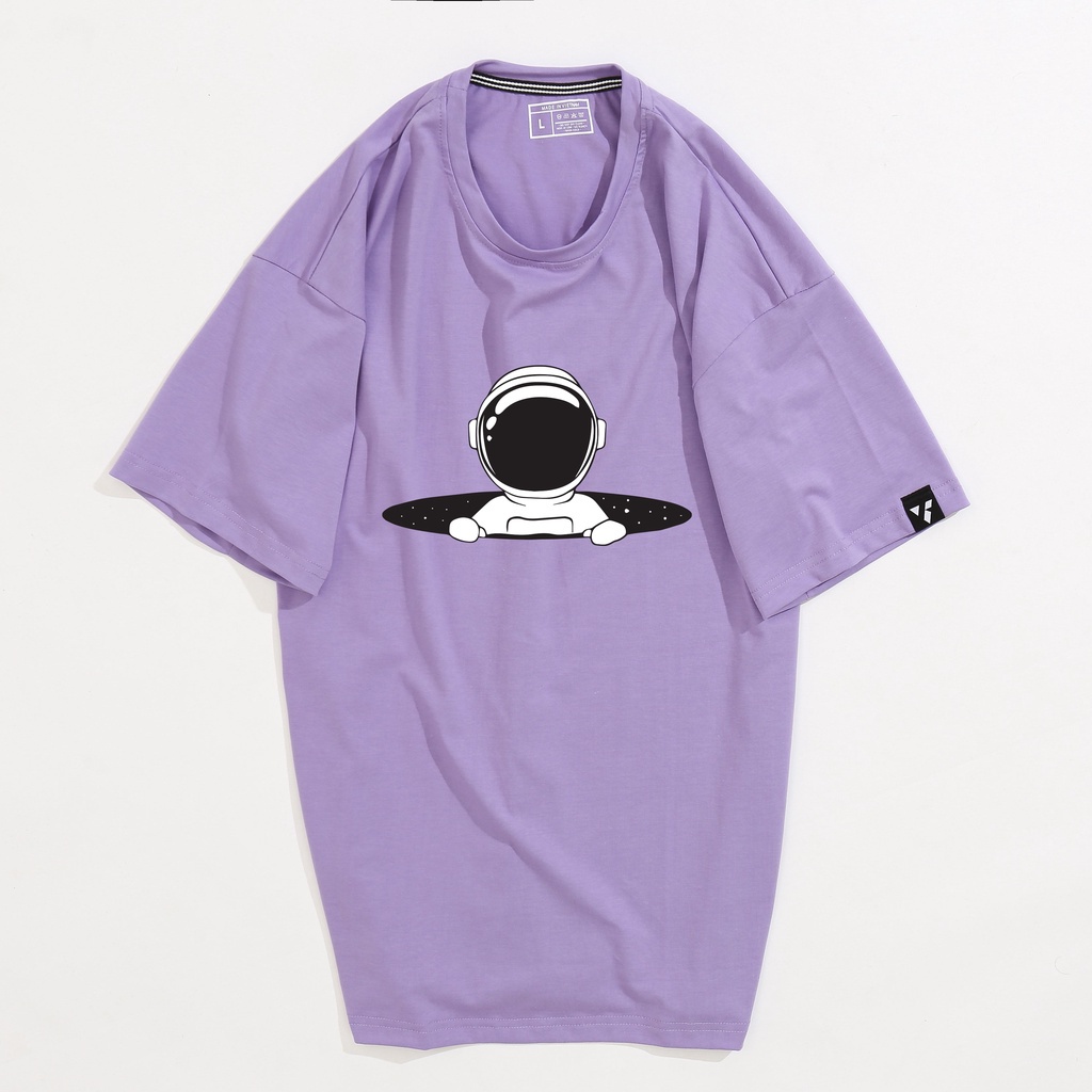 Áo thun form rộng, Áo Unisex, Áo streetwear Astronaut In The Hole(V256)
