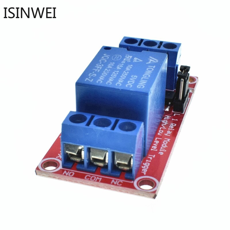 Mô đun rơ le bán dẫn 1 kênh 5V/12V/24V với phần tử cách ly quang mức cao/thấp cho Arduino