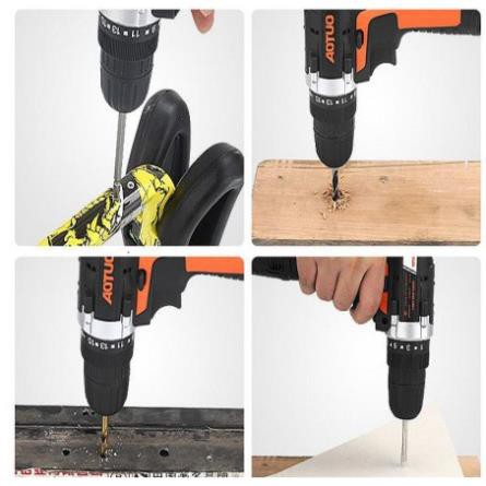 Bộ máy khoan văn vít không dây 12V - Tặng Kèm Đầu Vặn Vít