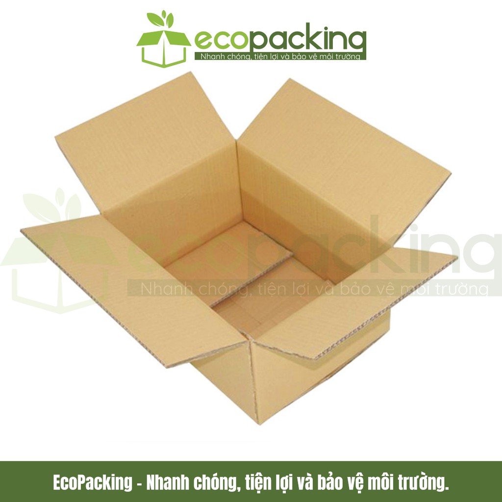 Combo 20 thùng hộp carton 25x20x15 cm để đóng gói giao hàng
