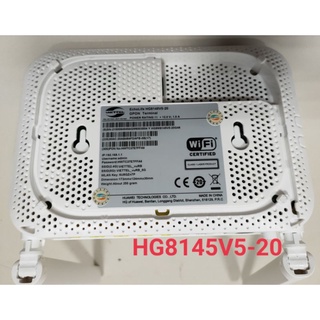 Modem GPON Viettel Huawei HG8145V5-20 phát wifi 2 băng tần, chuẩn GPON, dùng Bridge Mode hoặc làm Converter.