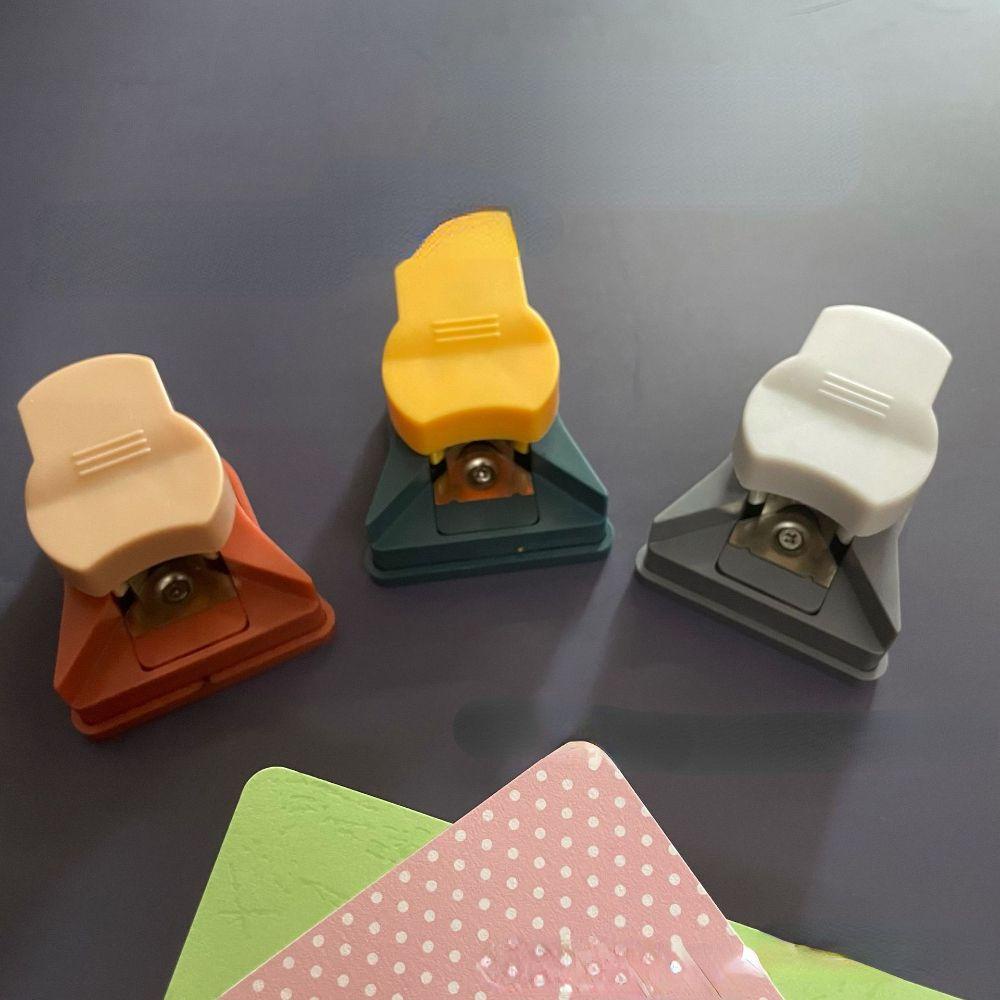 ELEGANT Dụng Cụ Cắt Giấy Hình Tròn 3 Màu Tiện Dụng DIY