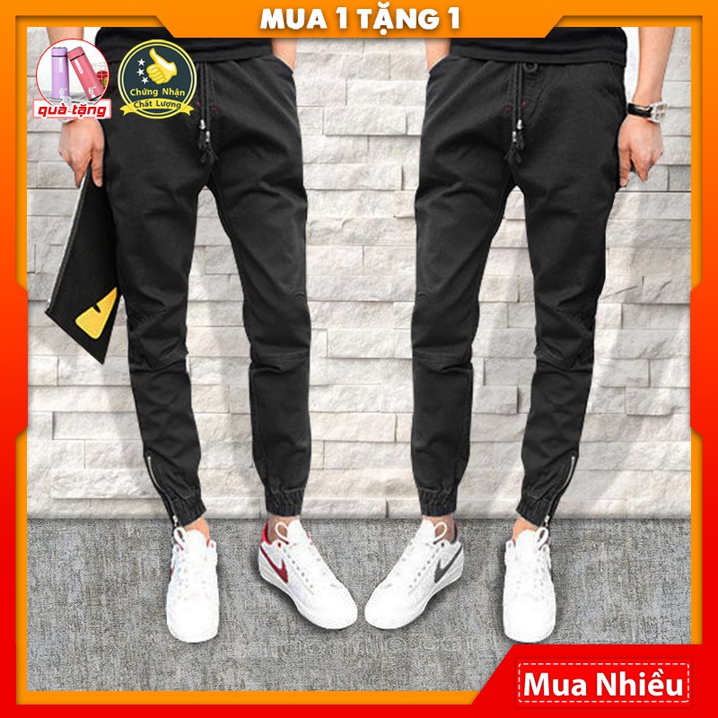 Quần jogger nam FREESHIP thể thao mã SP55 thun lạnh kiểu bó ống Hàn Quốc chất vải thô đẹp ống dài