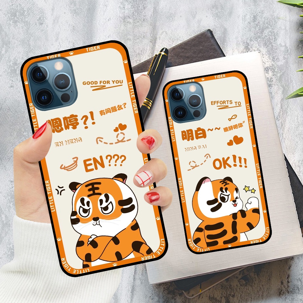 Ốp iphone 12 12 Pro 12 Pro Max 12 Mini in hình cặp đôi doremon, hổ, khủng long dễ thương