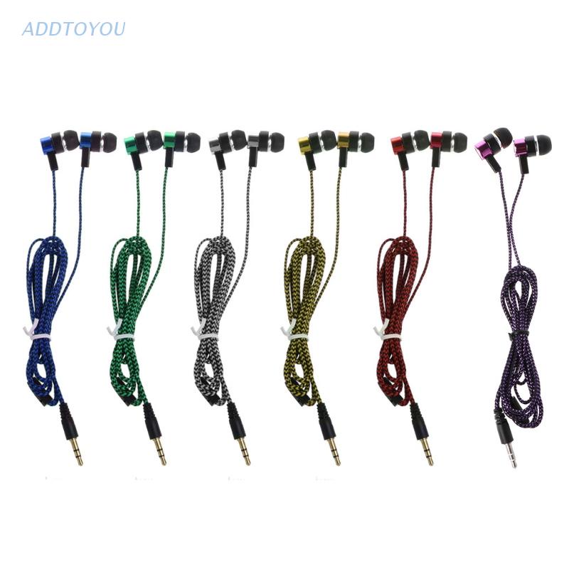 【3C】Tai Nghe Nhét Tai Stereo 3.5mm Cho iPhone Samsung MP3/4