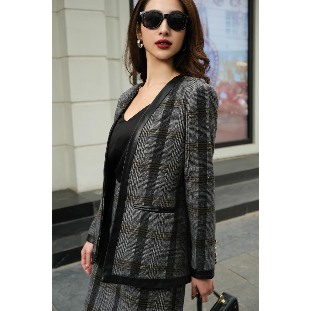 MAIIMER - Felix - Set vest kẻ đối | BigBuy360 - bigbuy360.vn