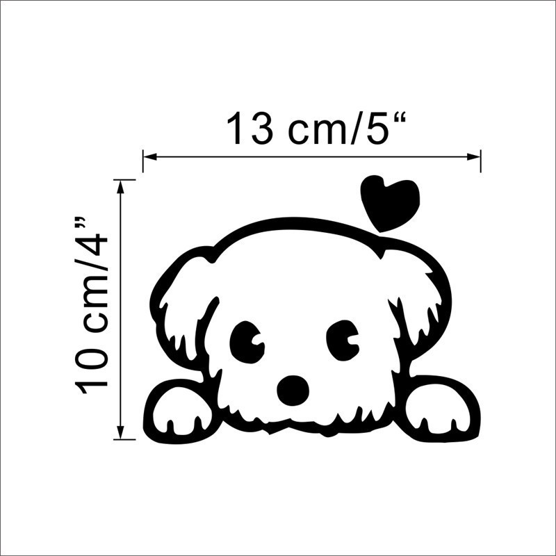 Decal dễ thương dán ổ điện 10*13cm - Hình dán tường trang trí Molangshop | BigBuy360 - bigbuy360.vn