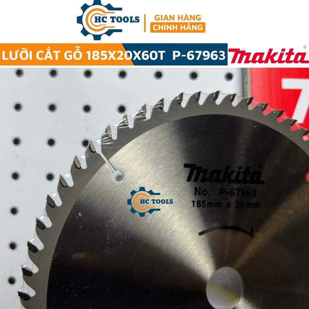 Lưỡi cắt gỗ hợp kim 185mm x 40 răng/ 60 răng Makita P- 67957/ P-67963 chính hãng | HÙNG CƯỜNG TOOLS
