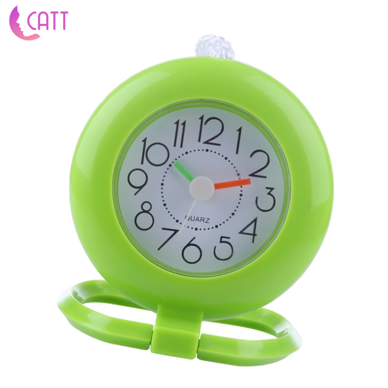 [Dadada1] Đồng Hồ Treo Tường Phòng Tắm Yên Tĩnh Dễ Đọc Màu Xanh Lá