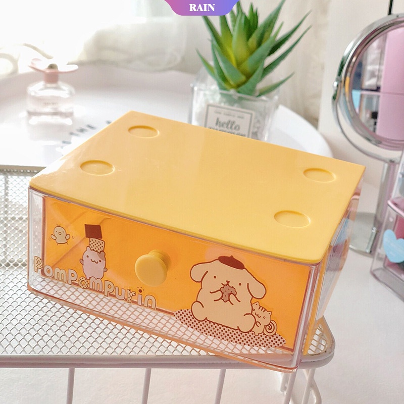 SANRIO Hộp Đựng Bút/Đồ Trang Sức Mini Hình Cinnamoroll Kuromi Đáng Yêu Dành Cho Học Sinh