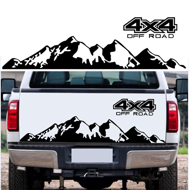 Car Sticker 4X4 Off Road Graphic Decal for Ford Ranger Raptor Pickup