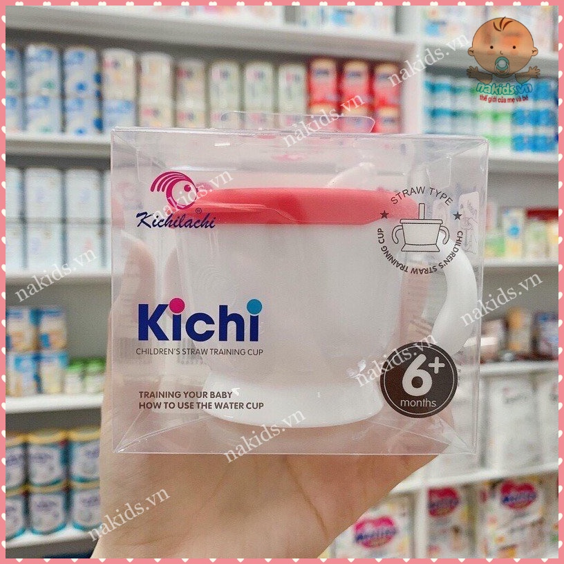 Cốc Tập Uống, Bình Tập Hút KICHI 150ml 3 Giai Đoạn Cho Bé MS54