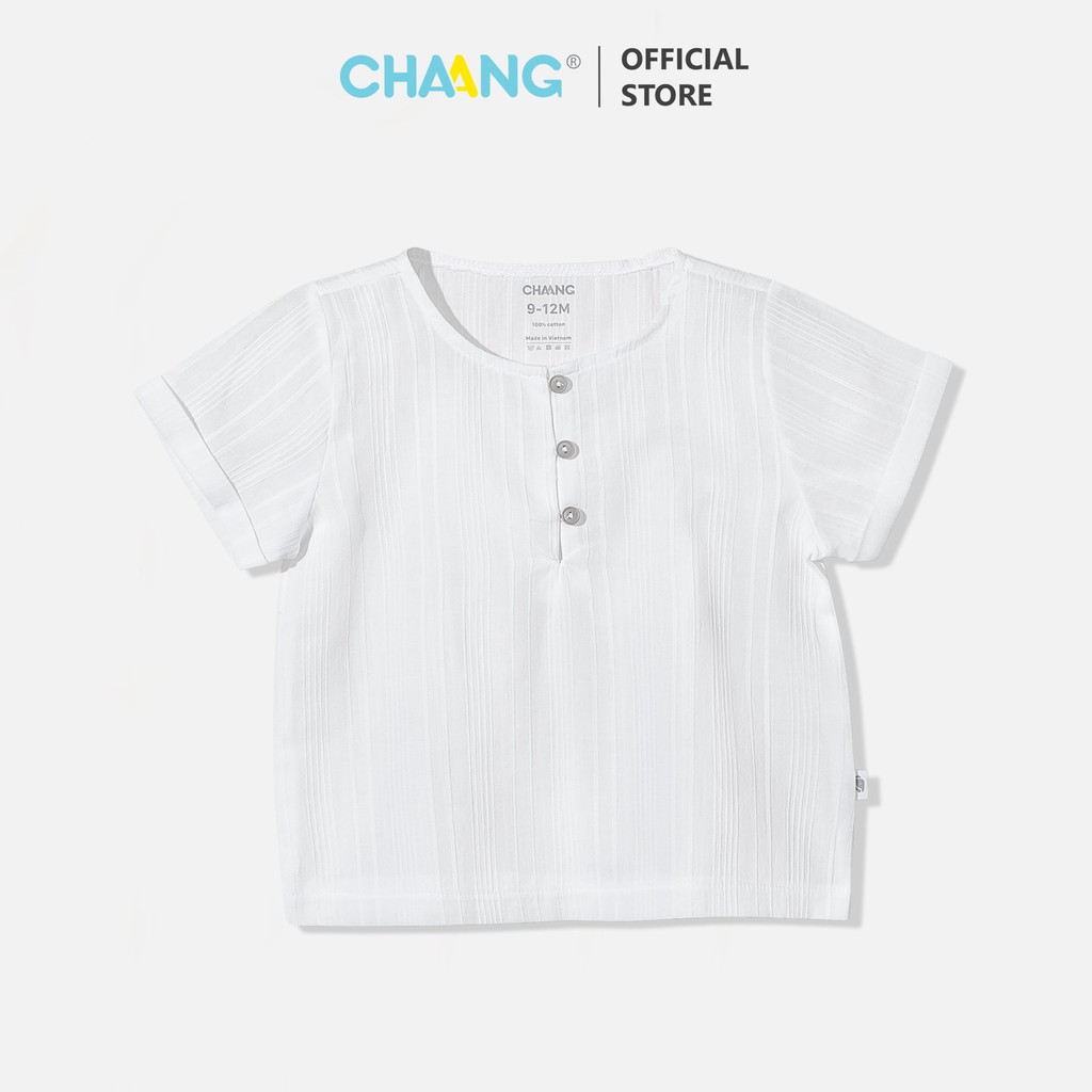 Chaang Aó cộc bổ trụ summer trắng