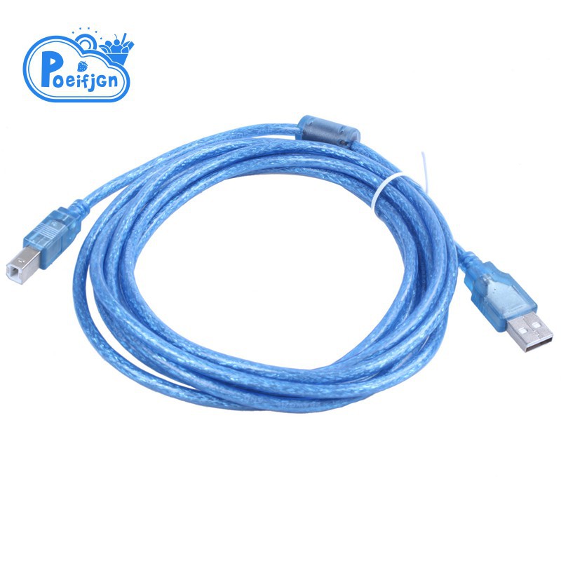 ﹉☃✜Dây Cáp 10ft 3m Usb 2.0 A Sang B Male M / Cho Máy In
