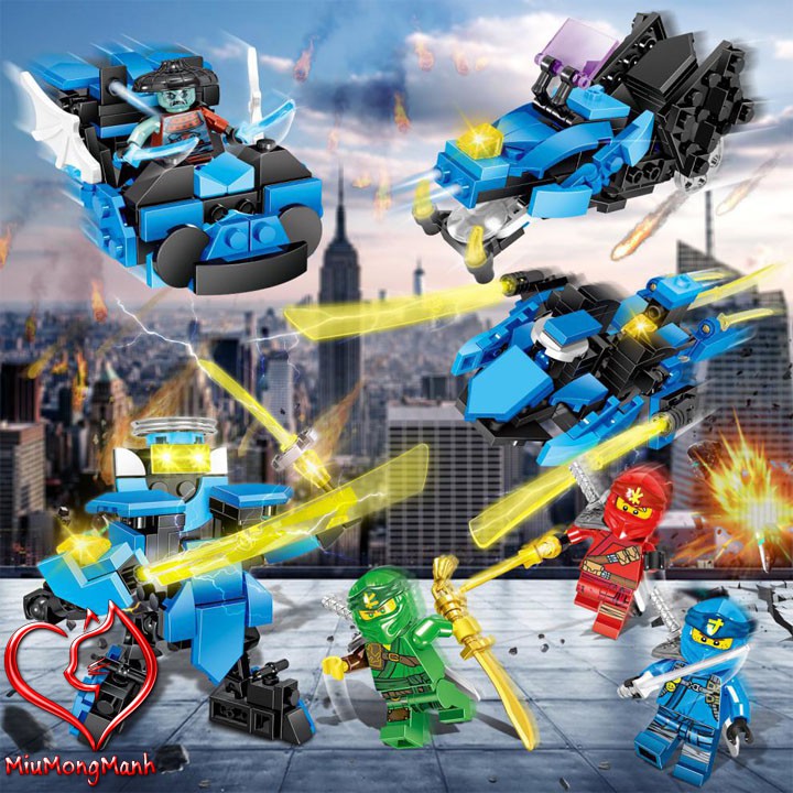 Ninja Đại Chiến Samurai Băng Giá Ninjago Đồ Chơi Lắp Ráp Xếp Hình Lego PRCK