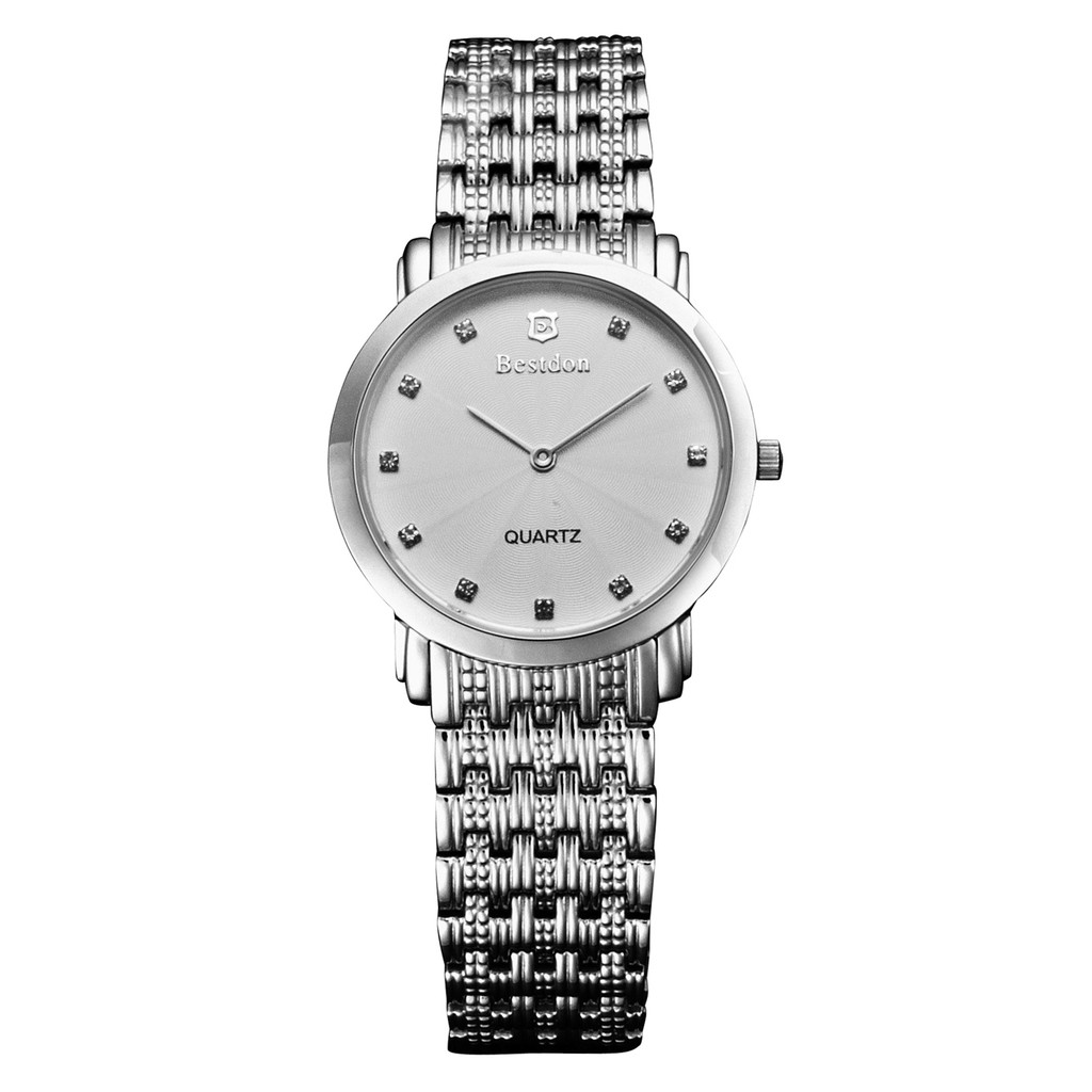 Đồng hồ nam Bestdon BD9924G dây thép không gỉ (bạc)