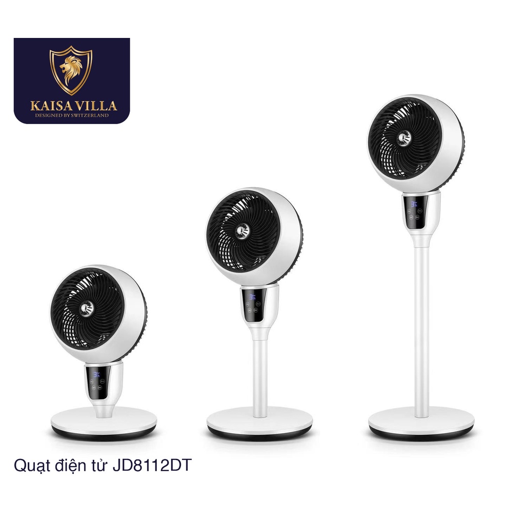 QUẠT ĐIỆN TỬ CHÍNH HÃNG KAISA VILLA MODEL JD-8112 DT