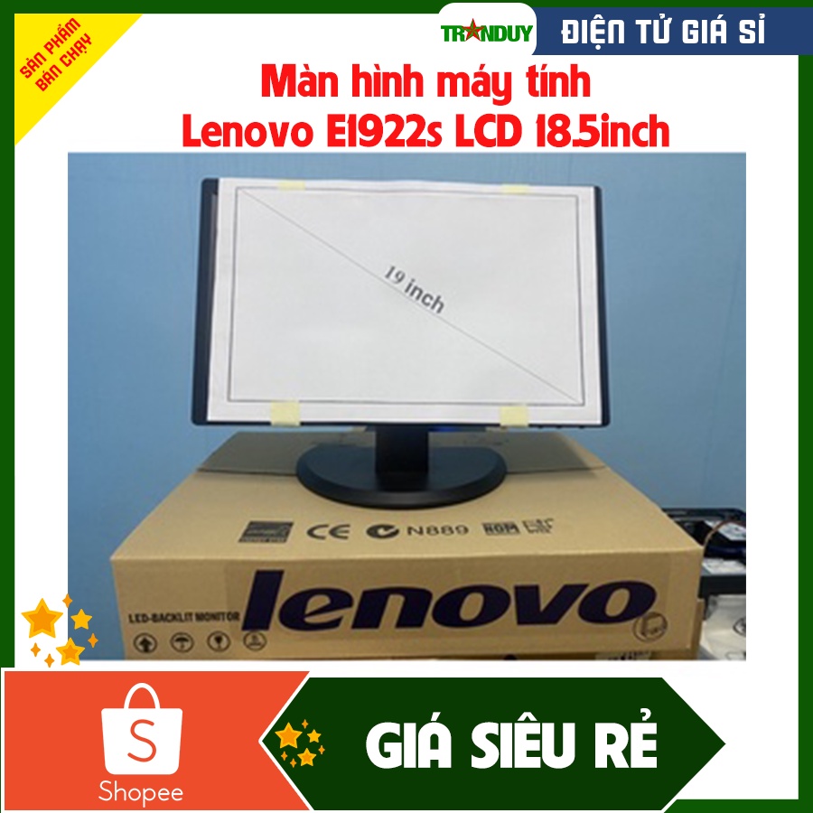 Màn hình máy tính Lenovo E1922s LCD 18.5inch Renew có thùng xốp như mới