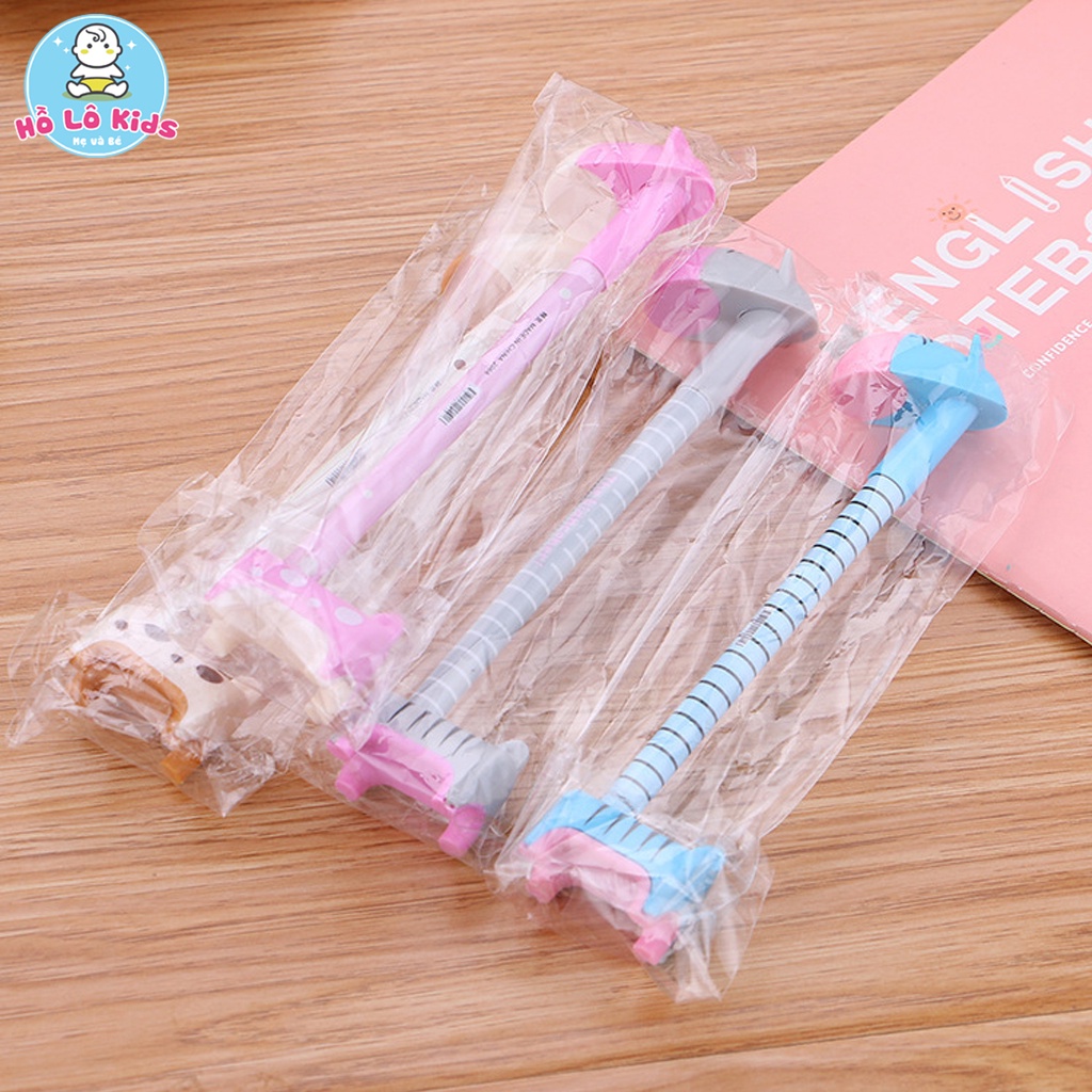 Bút viết hình hươu cao cổ có chân đáng yêu để bàn Hồ Lô Kids