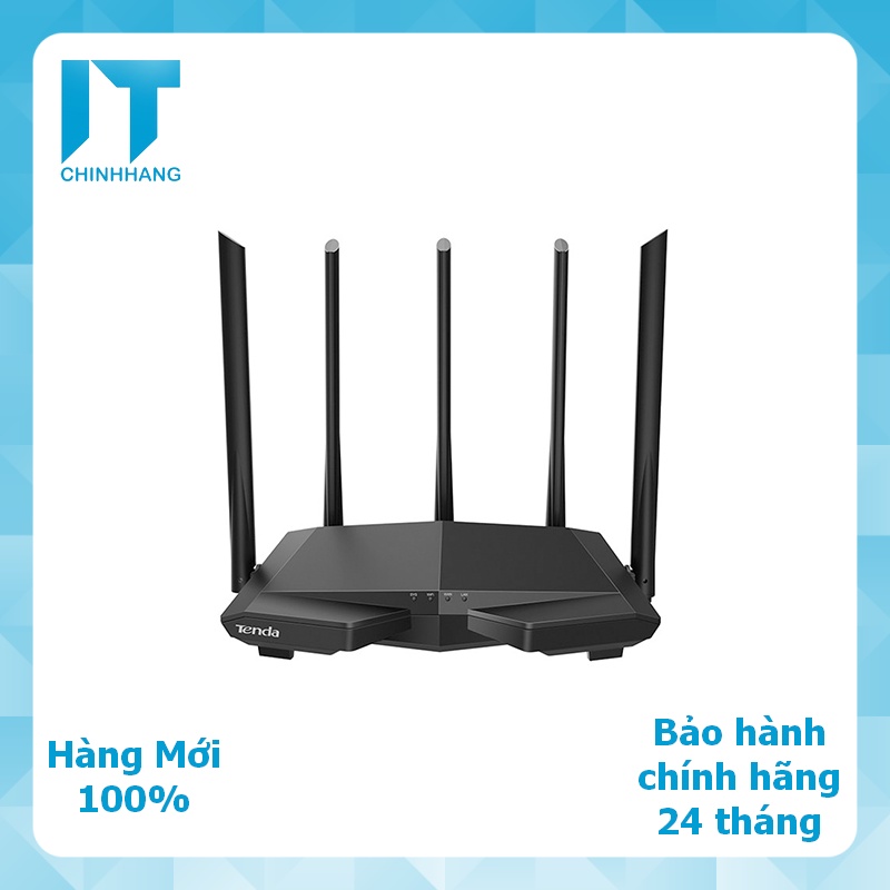 Thiết bị phát Wifi chuẩn AC 1200Mbps Tenda AC7 - Hàng Chính Hãng