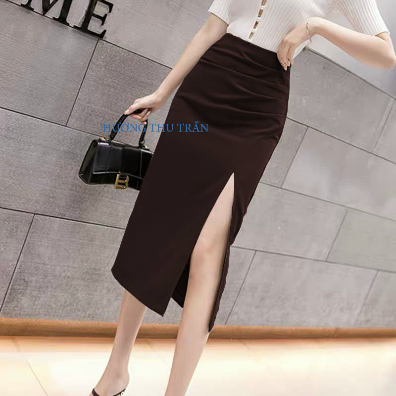 Chân váy xẻ tà dáng dài sành điệu | BigBuy360 - bigbuy360.vn