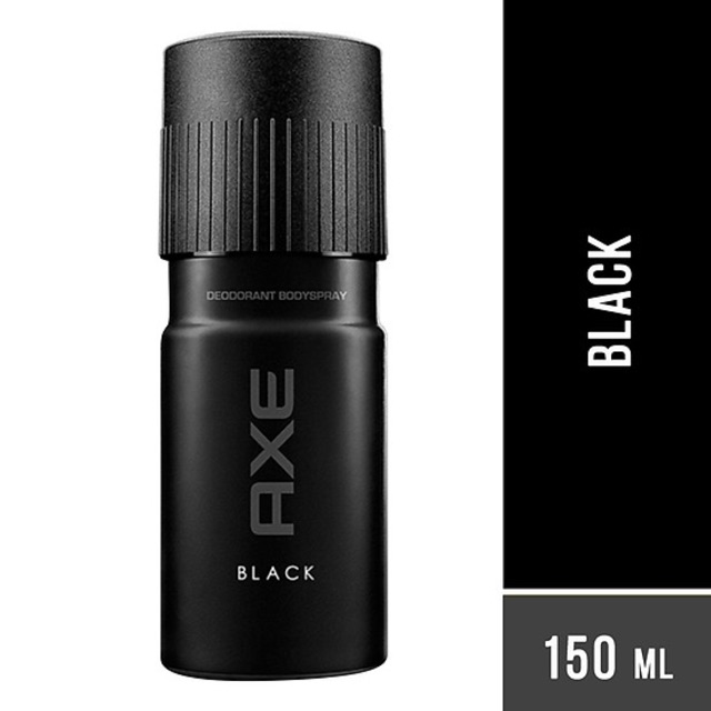 Xịt Ngăn Mùi Toàn Thân Axe Black (150ml) mầu đen