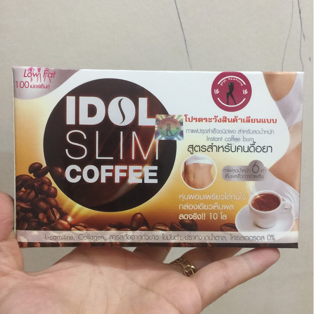 Cà phê Idol Slim Coffee Thái Lan (Hộp 10gói x 15g) | BigBuy360 - bigbuy360.vn