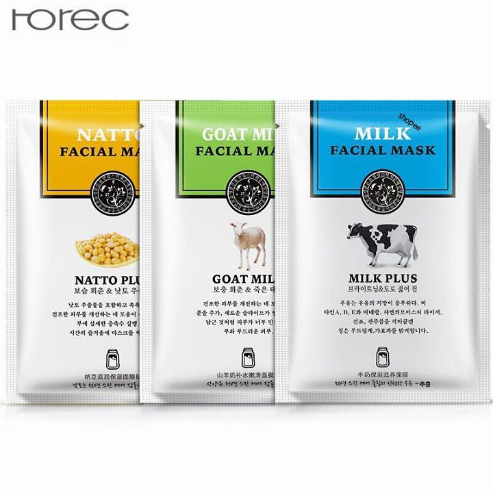 Combo 5 Miếng Mặt Nạ Đậu Nành Natto Plus Facial Mask