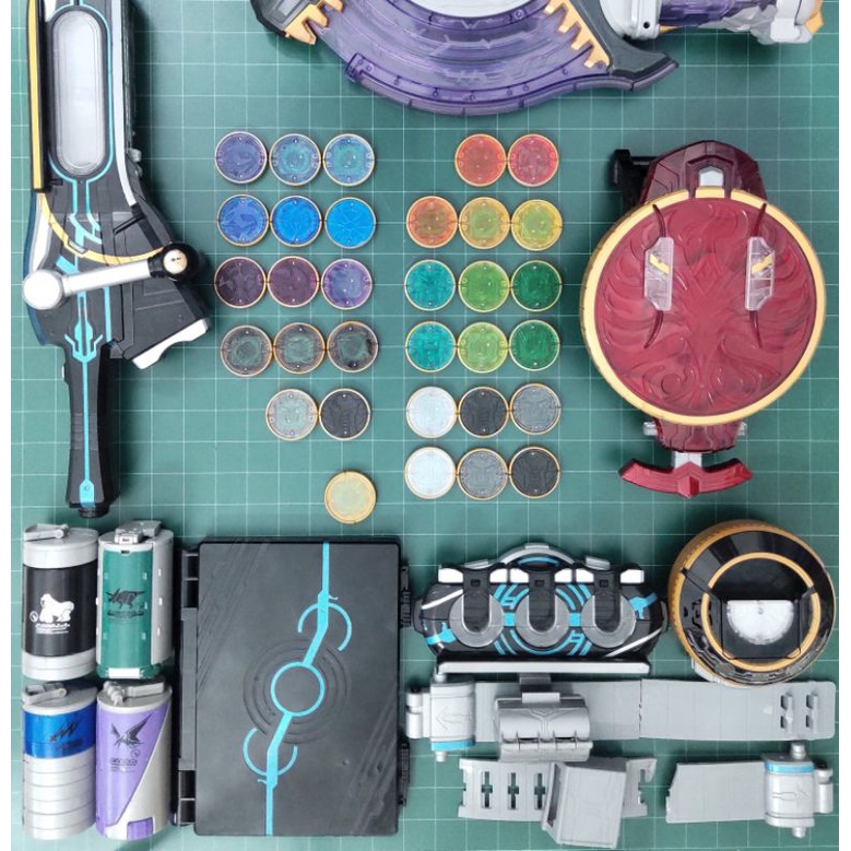 Đồ Chơi Kamen Rider OOO | Dx Ozu Driver, Dx & Candy & Gsp ComBo 000 Medal  | Chính Hãng | 2nd, NoBox