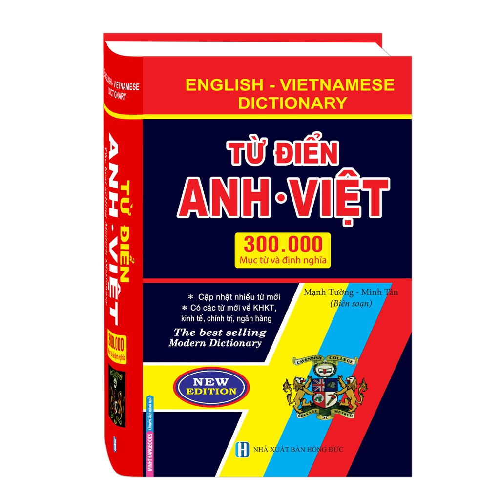 Sách - Từ điển Anh Việt 300000 Mục từ và định nghĩa (Bìa Mềm)