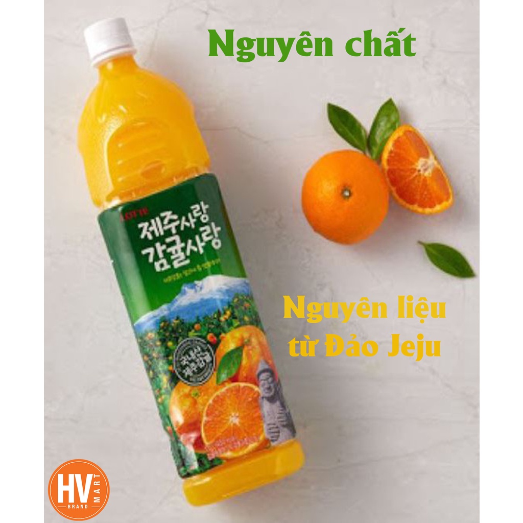 [Hàng Hot] Nước Ép Quýt Jeju Kwangdong Của Hàn Quốc, Thơm Ngon Bổ Dưỡng, Hàng Chính Hãng - Chai 1.5L