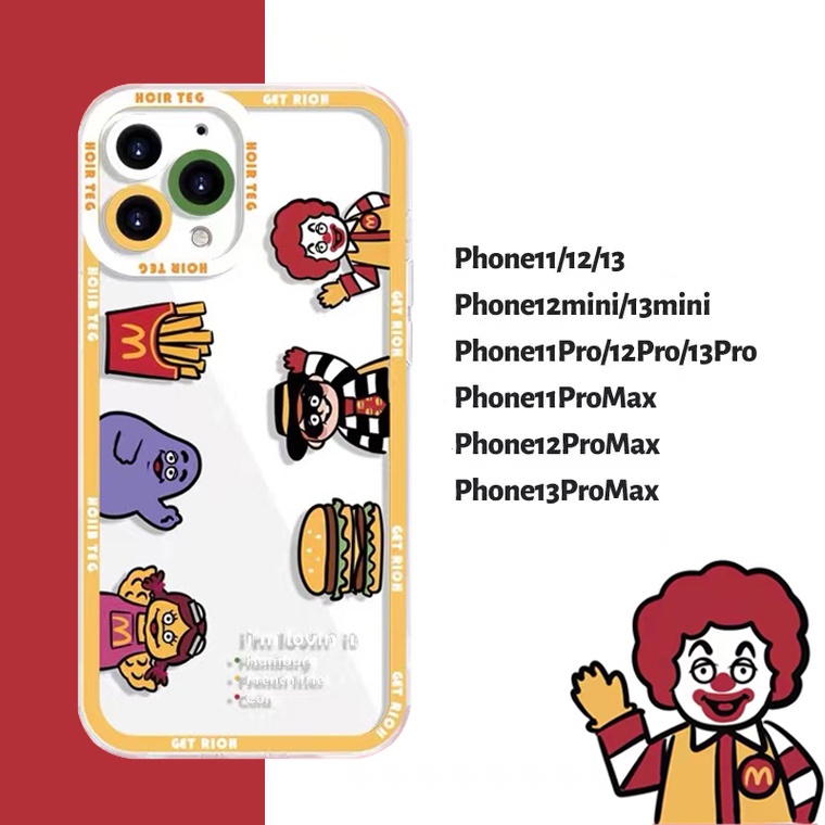 Ốp Điện Thoại TPU Silicon Mềm Trong Suốt Chống Sốc Cho iPhone 13 12 Pro Max 11 XS XR X 8 7 6S Plus