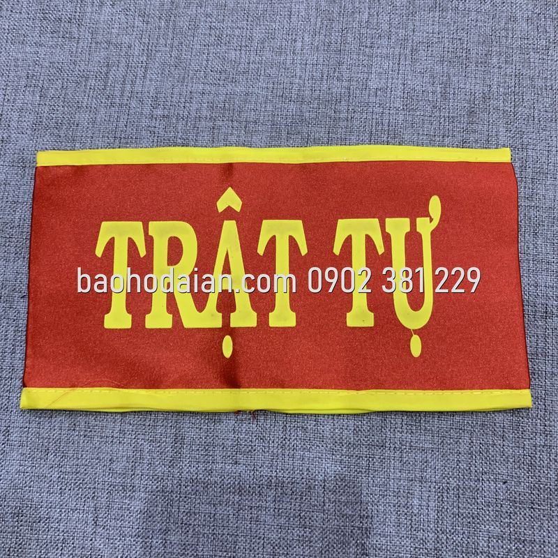Băng rôn khẩu hiệu đeo cánh tay - nhiều mẫu
