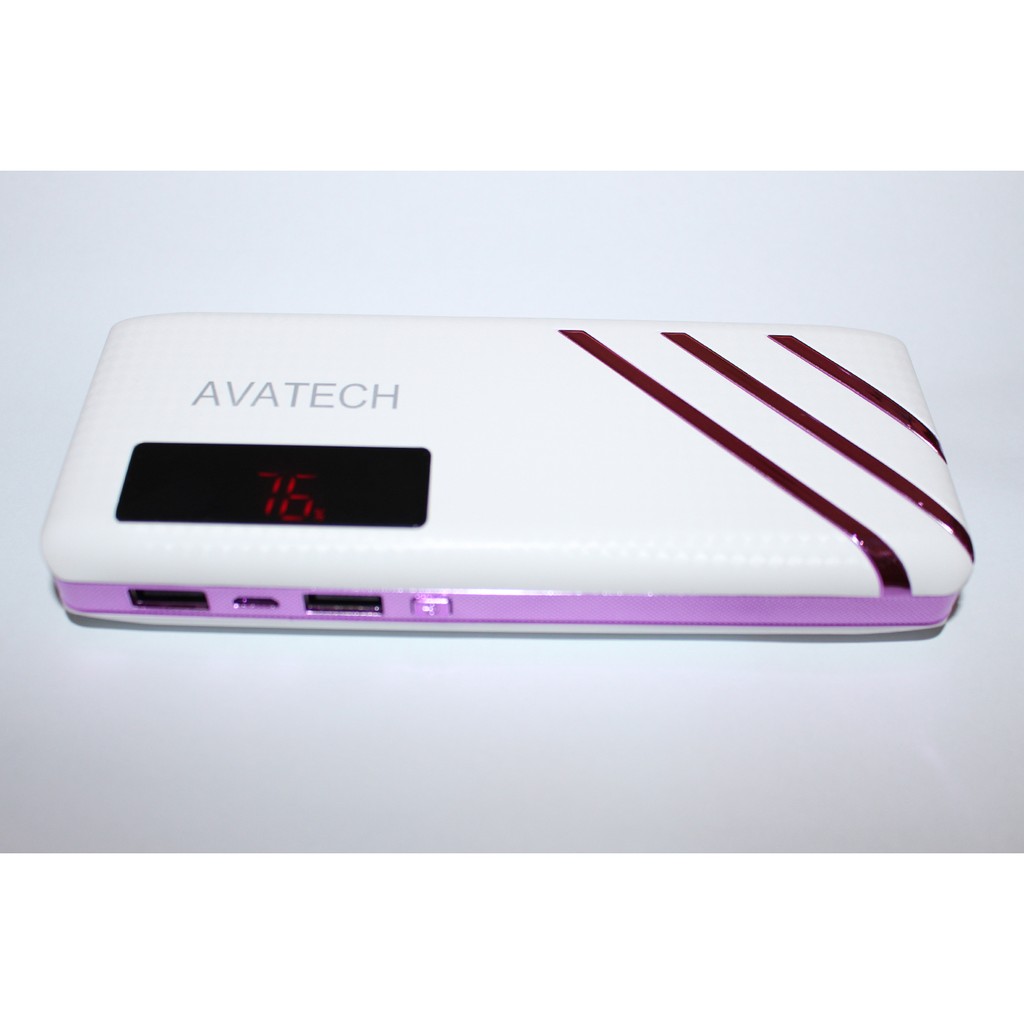 Pin sạc dự phòng Avatech AVT-04 10400mAh (Hồng)