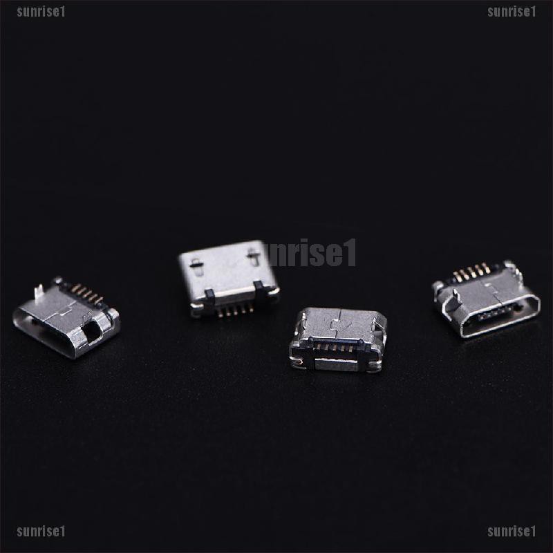 Set 10 Giắc Cắm Sạc Micro USB Type B Cho Điện Thoại