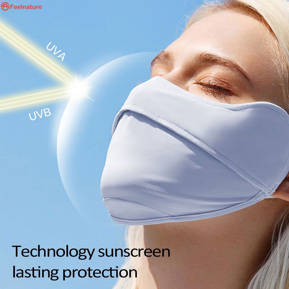 ⚡100% xác thực⚡Dành cho người lớn khuôn mặt mặt nạ đầy màu sắc bảo vệ lạnh mặt nạ lụa Mùa Hè Ice Silk Eye bảo vệ Kem Chống Nắng Mặt Nạ Bảo vệ UV mặt nạ ba-chiều mặt nạ CẢM THẤY