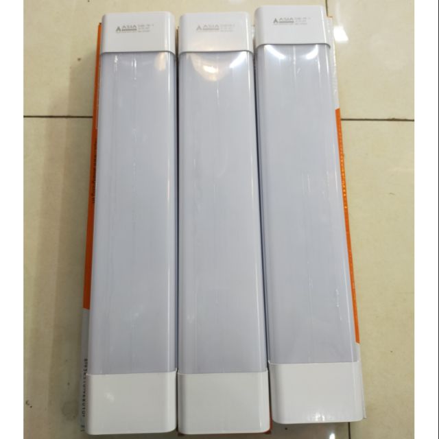 Tuýp led đôi liền máng asia 9w,tuýp led bán nguyệt 36cm