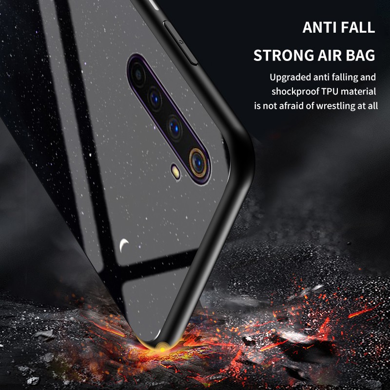 Ốp Điện Thoại Koosuk Bằng Kính Cường Lực Cứng Sang Trọng Cho OPPO Realme C11 C3 C3i 6i 6 6S 5S 5 Pro XT X2