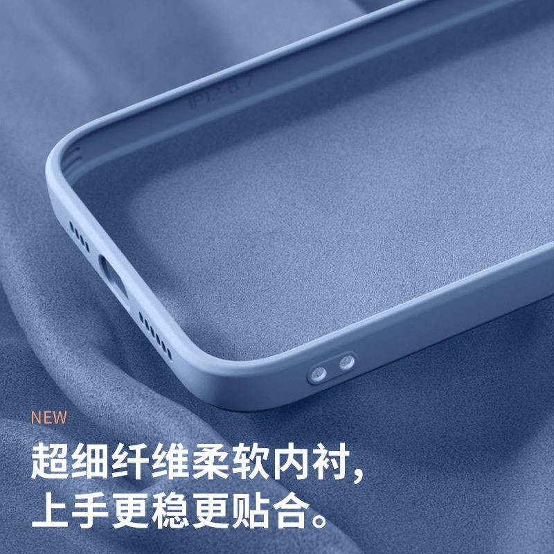 Ốp lưng điện thoại di động silicon lỏng phong cách mới cá tính trí thun ngắn tayđủ Max Soft 6s | BigBuy360 - bigbuy360.vn