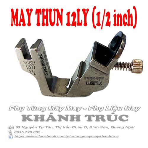 [ Thun từ 3ly đến 12ly] Chân vịt vô thun S537 máy may 1kim công nghiệp