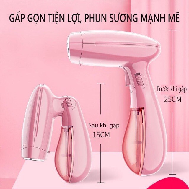 [HOT 2020] Bàn Là Hơi Nước Cầm Tay Gấp Gọn SOKANY KY-001,Công Suất 1300W, Bàn Ủi Hơi Nước Cao Cấp Hơi Nóng Mạnh,Ủi Nhanh