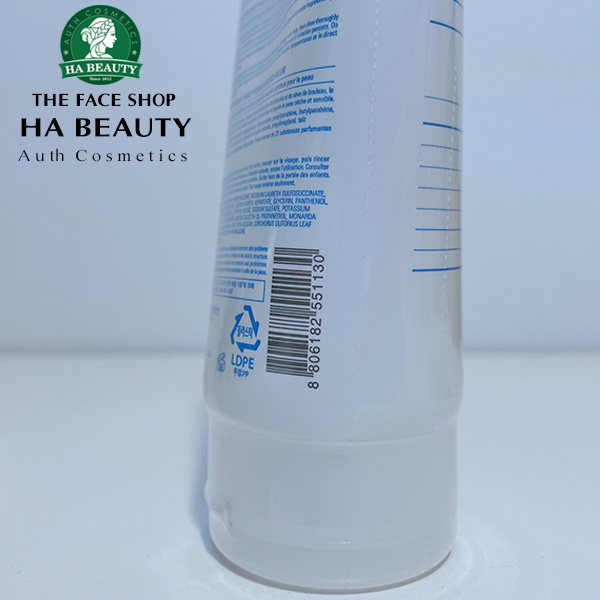 Sữa rửa mặt dịu nhẹ an toàn da nhạy cảm The Face Shop Dr Belmeur Daily Repair Foaming Cleanser 150ml  sạch sâu ngừa mụn