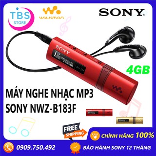 Máy nghe nhạc MP3 SONY NWZ-B183F 4GB - Hàng chính hãng - Bảo hành 12 tháng